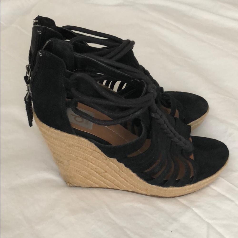 Dolce Vita Black Wedge